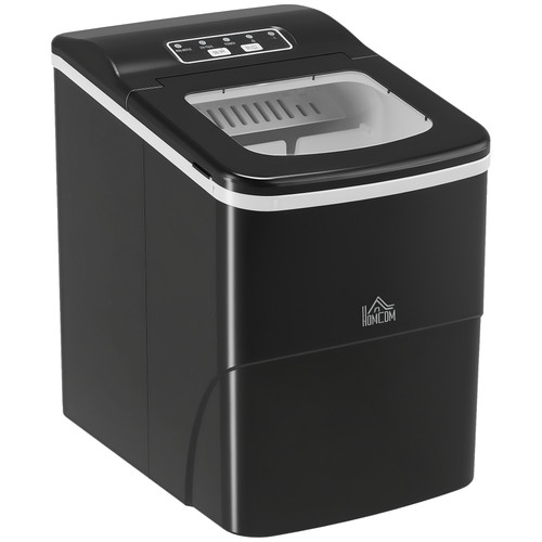 Homcom ice maker 12kg 24h - homcom, 12kg/24h