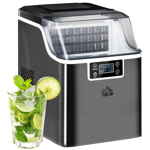 Homcom counter top ice maker - top,