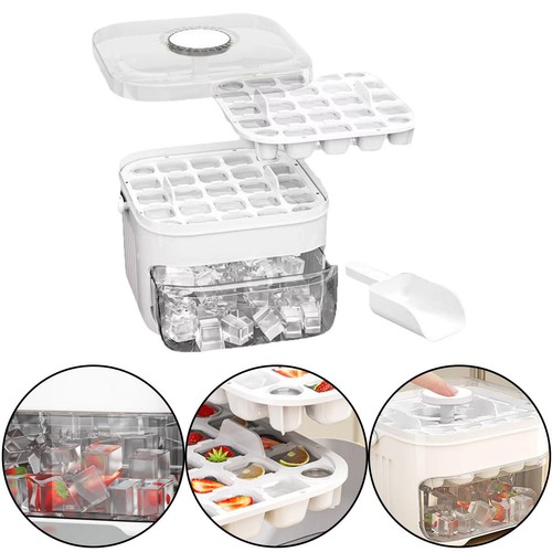 Cube ice maker with easy - ice,